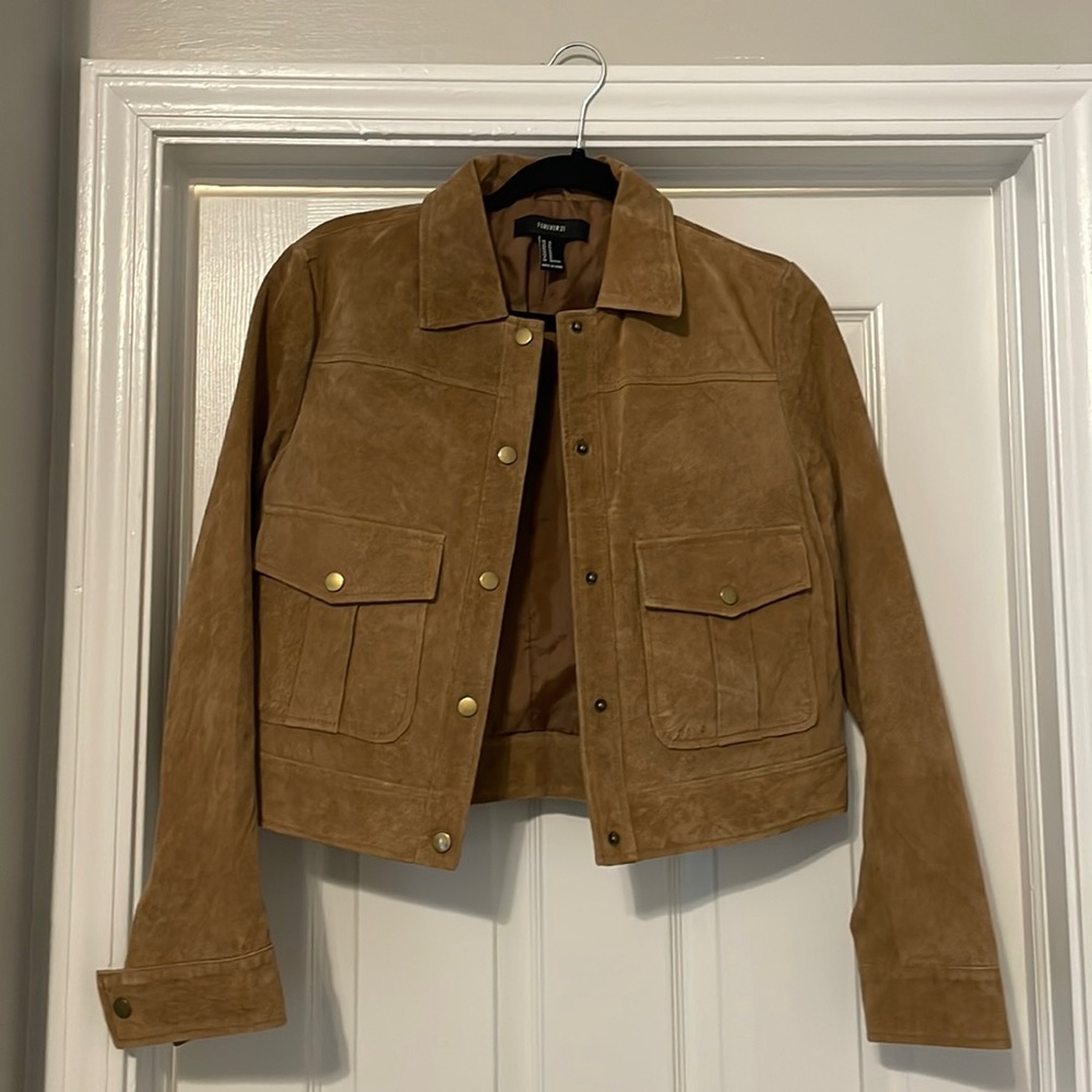 Forever 21 Suede blazer